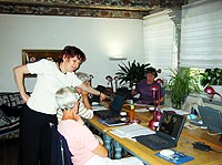 CDS-Software-Schulung im Sommer 2003